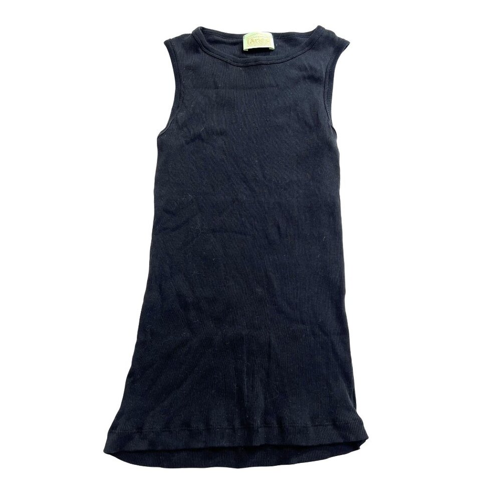 Aries Racer-back Rib Vest in Black